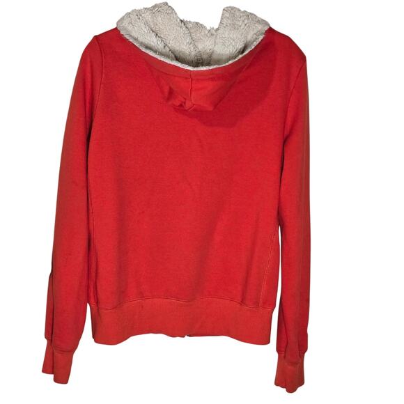 NCAA Oklahoma State University OSU Cowboys Full Zip Hoodie Faux Fur Hood W Large - Picture 6 of 6